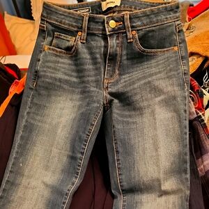 Sonoma Women's Straight Leg Blue Jeans